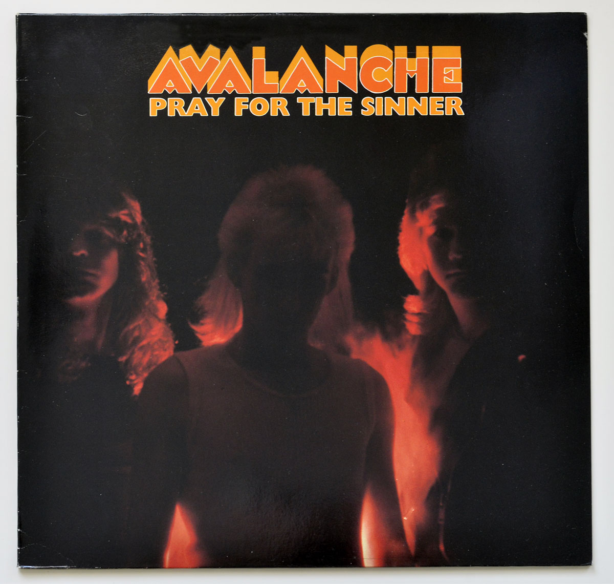 Front Cover Photo Of AVALANCHE - Pray for the Sinner RoadrunneR 